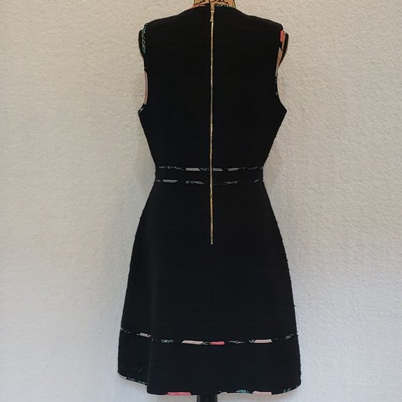 Kate Spade ♠ New York Blossom-Trimmed Tweed Dress - Picnic Perfect - Picture 4 of 8